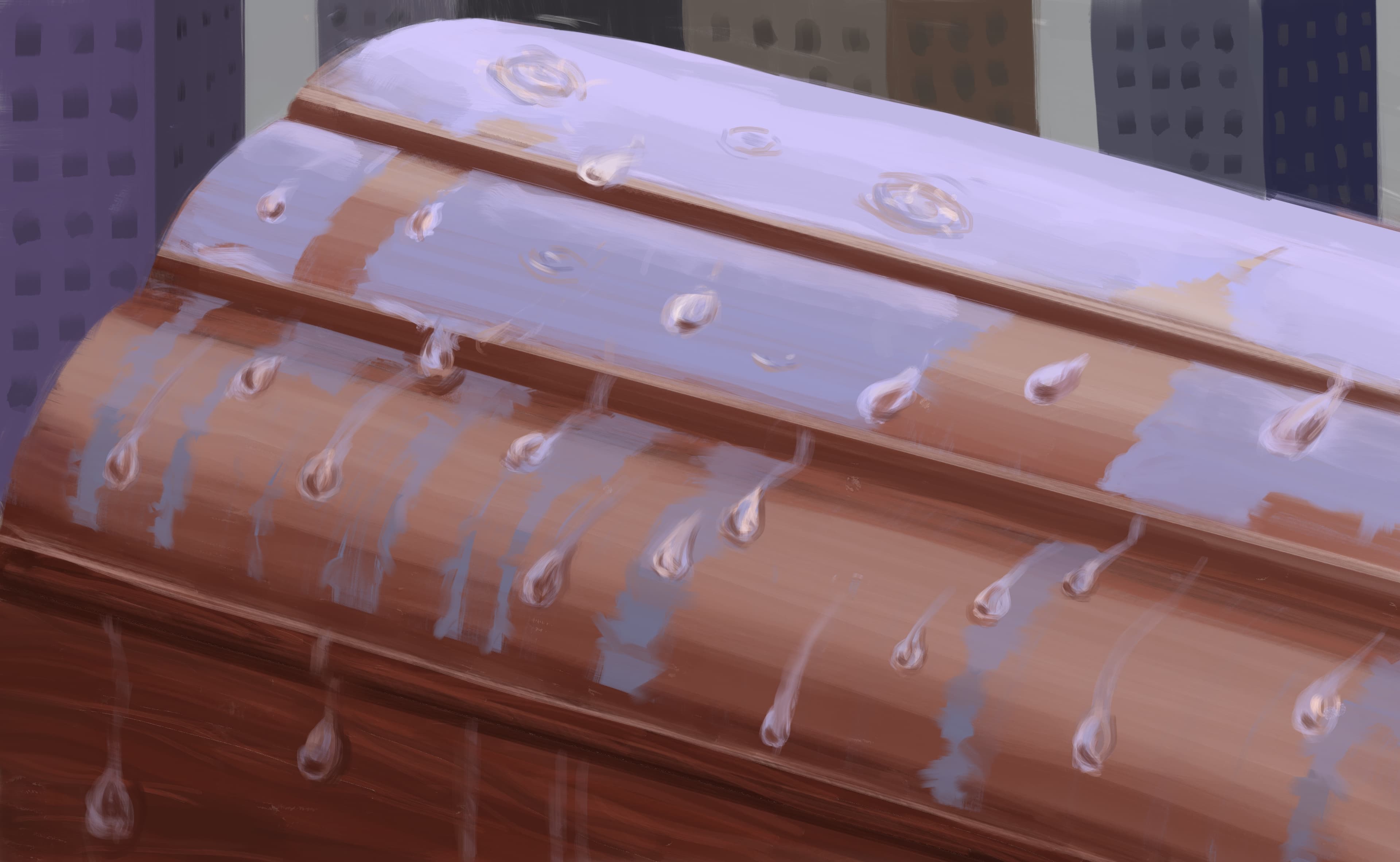 New York crying